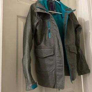 Good used condition firefly jacket with hoodie small size